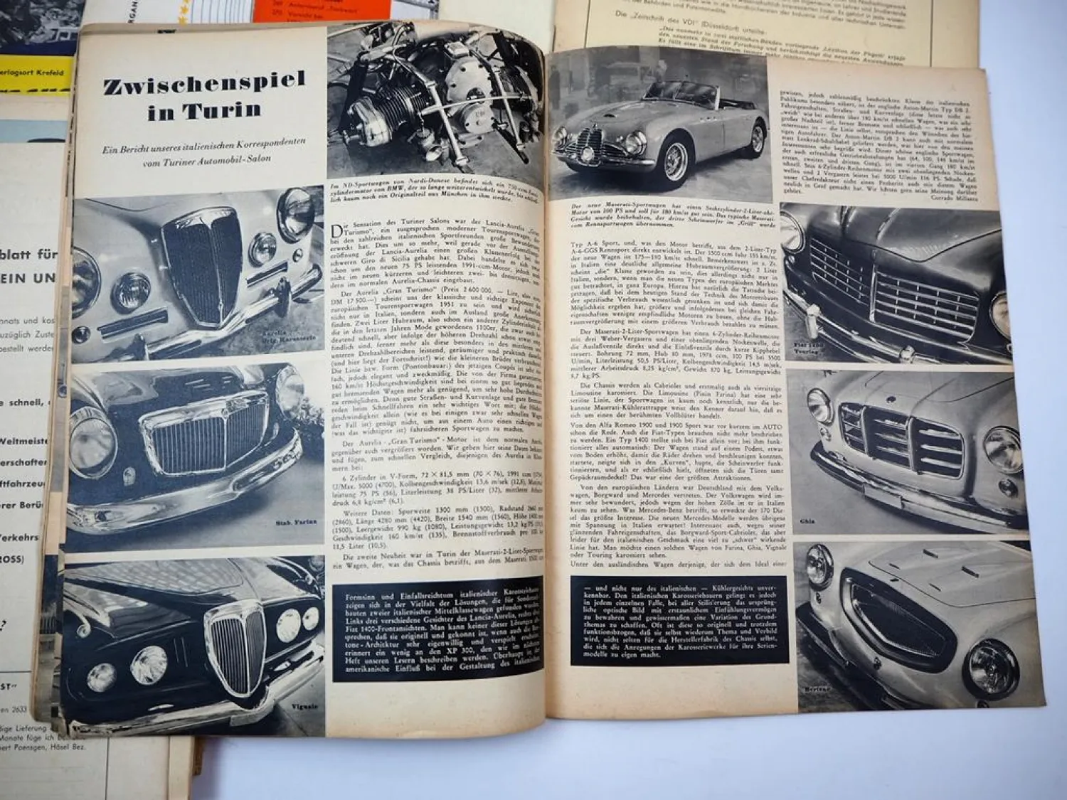 Posten 20x Zeitschriften Thema Auto 1950/60er Jahre