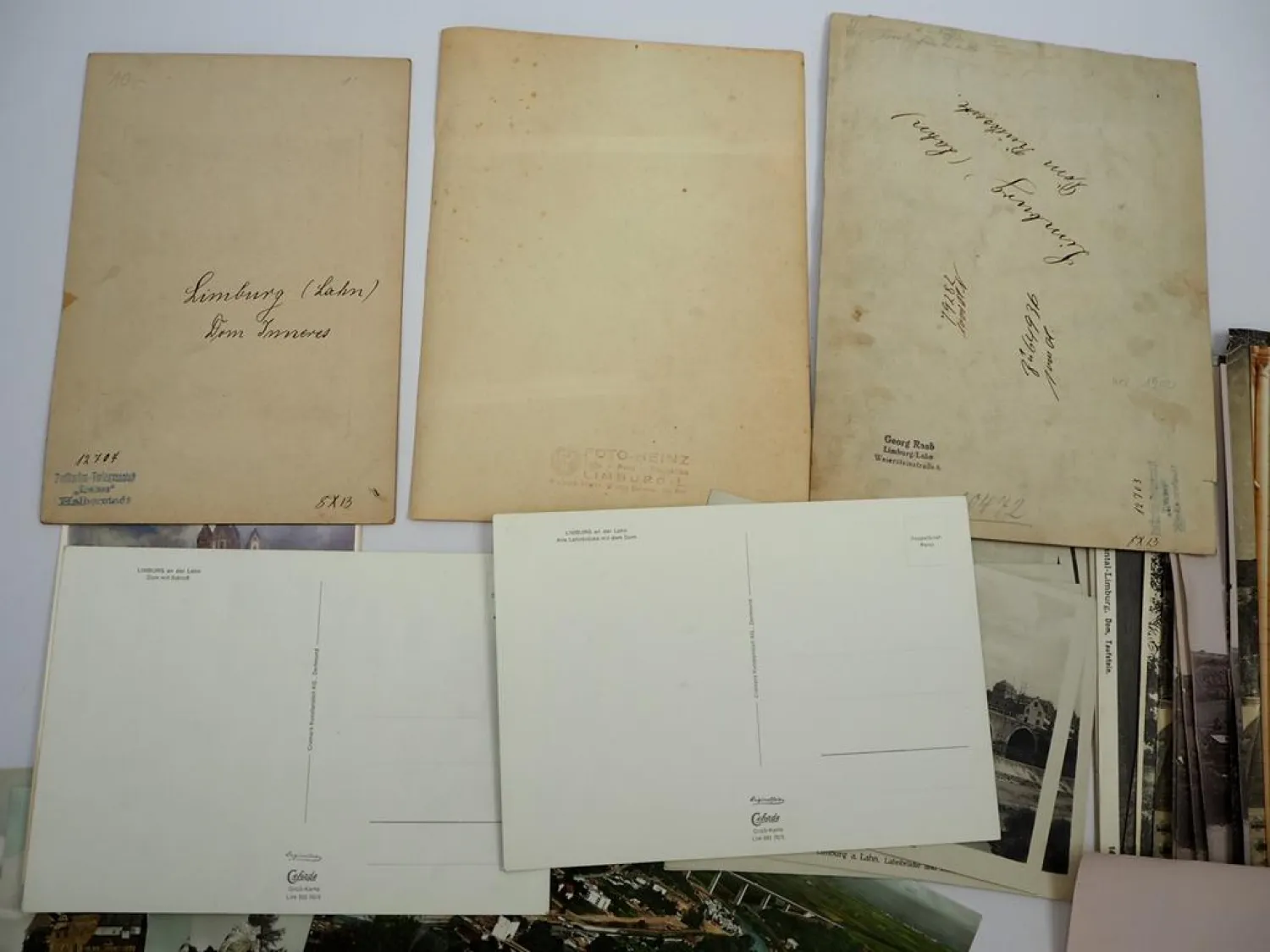 Posten Fotos Bilder Limburg Lahn Dom Stadtansicht ca. 1920er bis 1980er Jahre