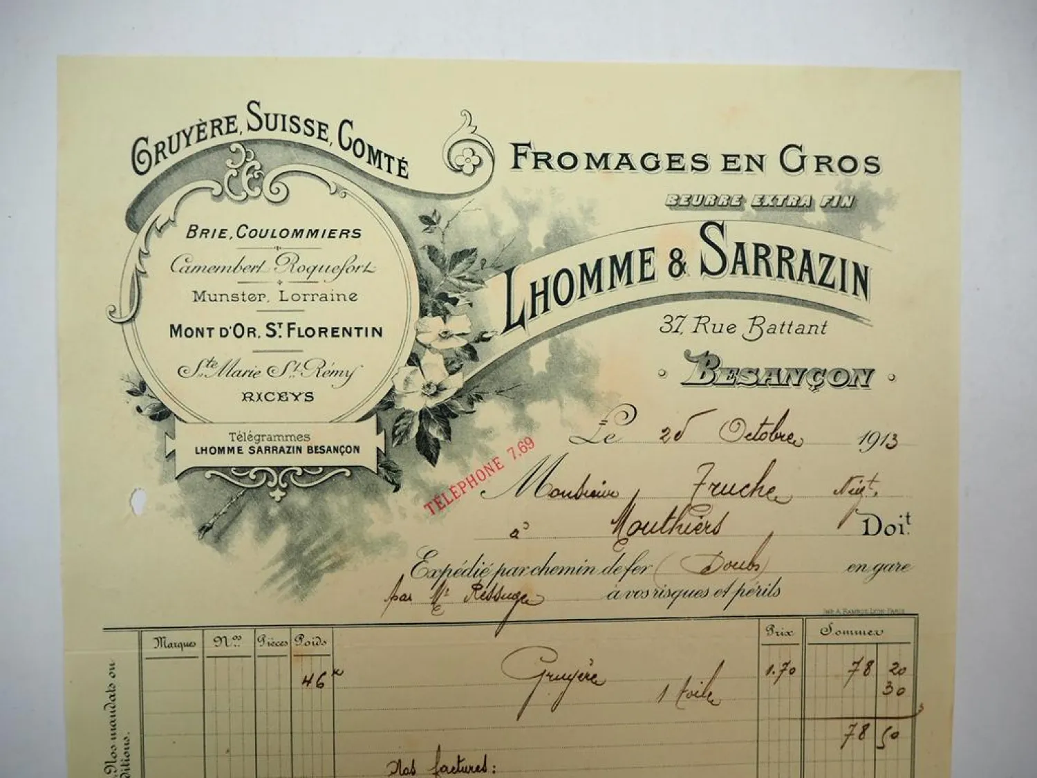 Posten Rechnungen Frankreich Deutschland 1900/1910er Jahre ca. 100 Stück