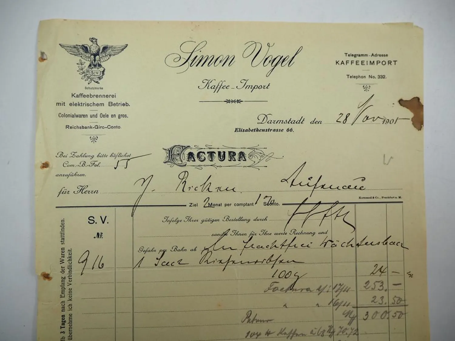 Posten Rechnungen Frankreich Deutschland 1900/1910er Jahre ca. 100 Stück