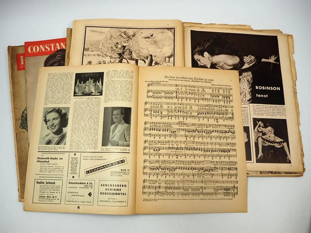 Posten Zeitschriften BRD 1947 bis 1960er Jahre