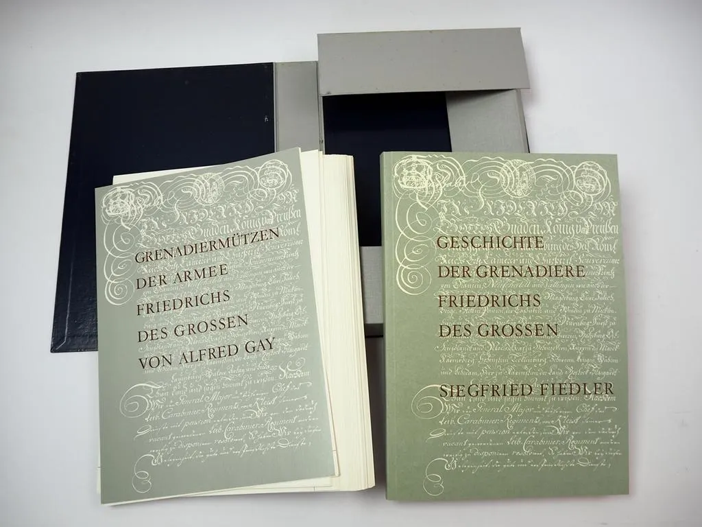 Preußische Grenadiermützen Alfred Gay Siegfried Fiedler Schild Verlag 1981