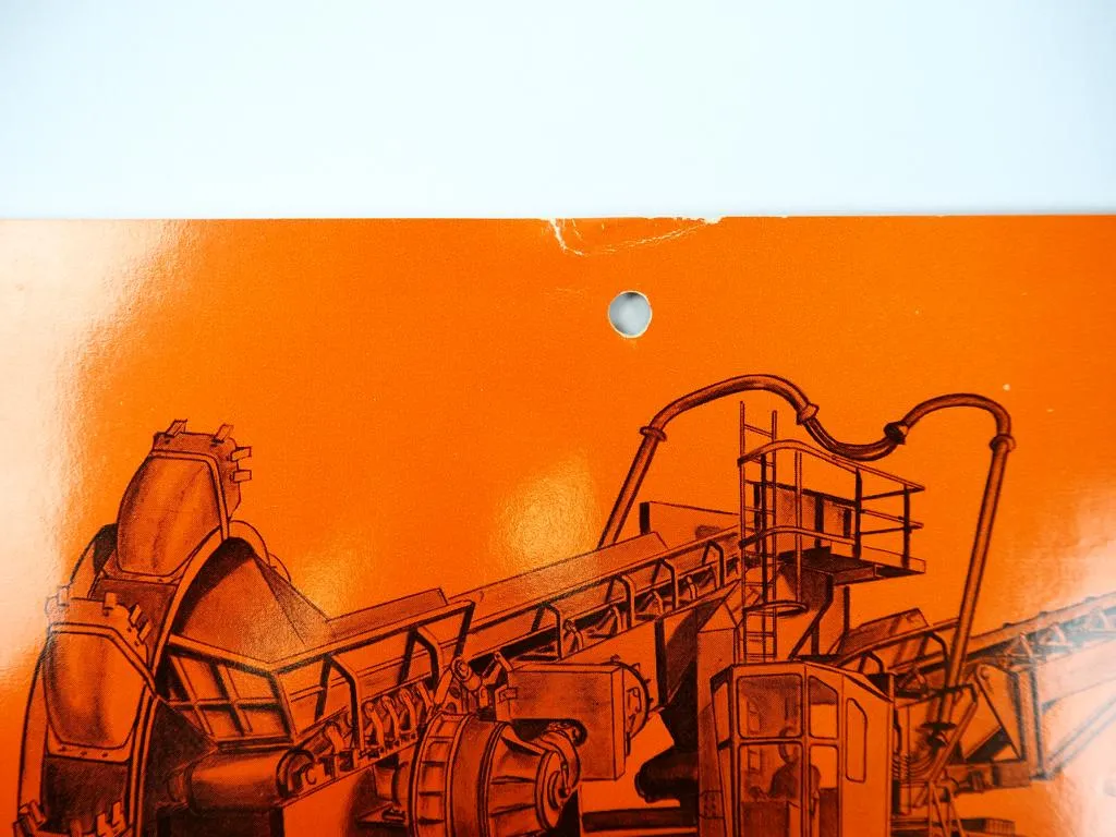 Prospekt Demag Lauchhammer Schaufelradbagger Standardtyp 430