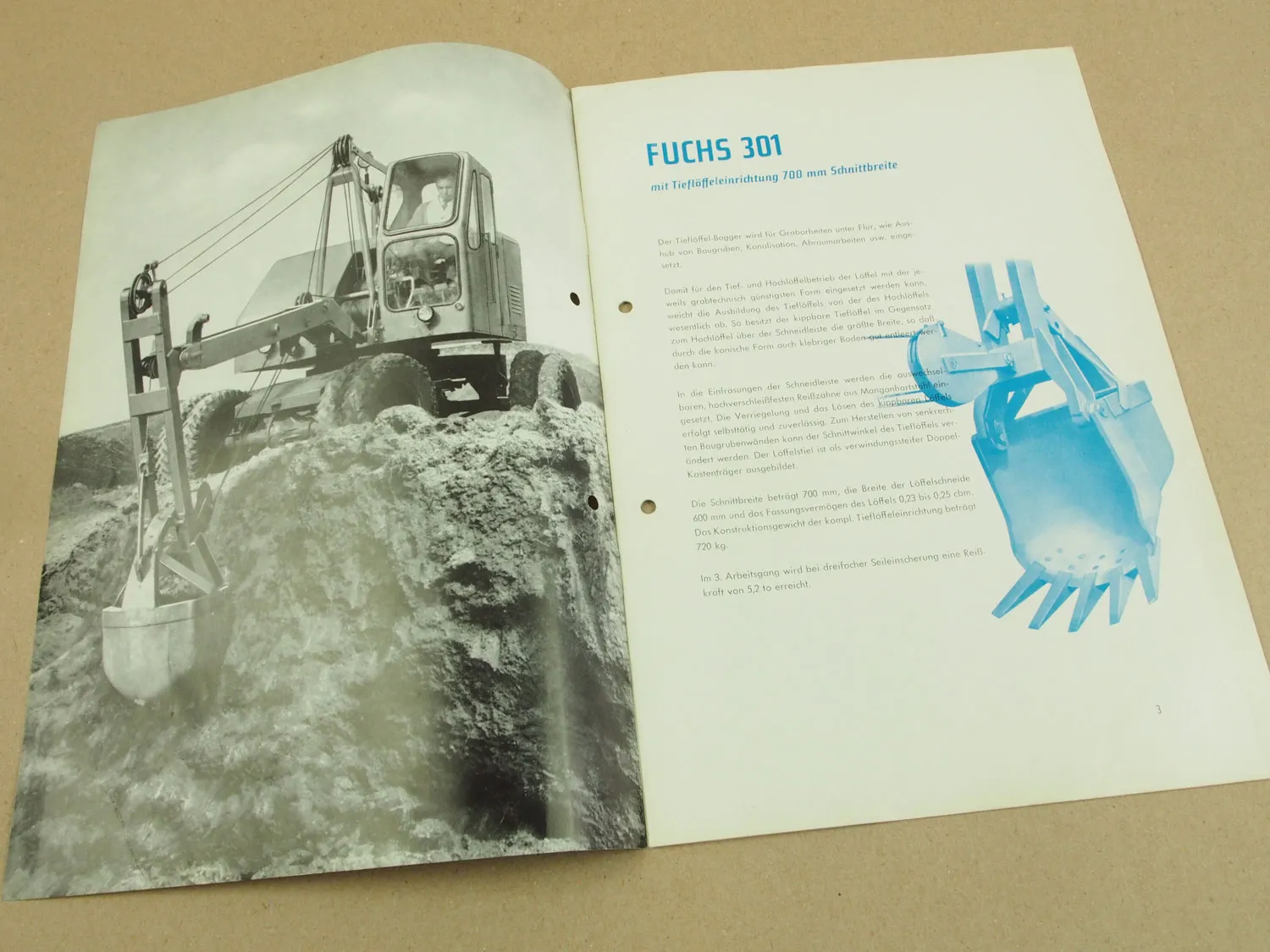 Prospekt Fuchs 301 Universal Autobagger von ca 1960