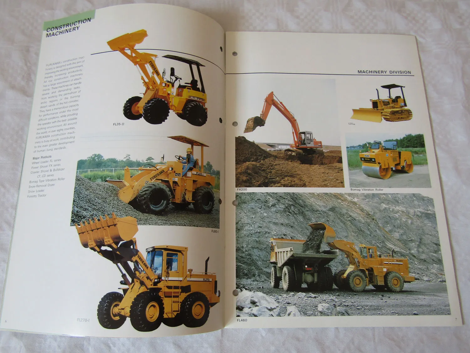 Prospekt Furukawa Outline Of Our Company ca 1988