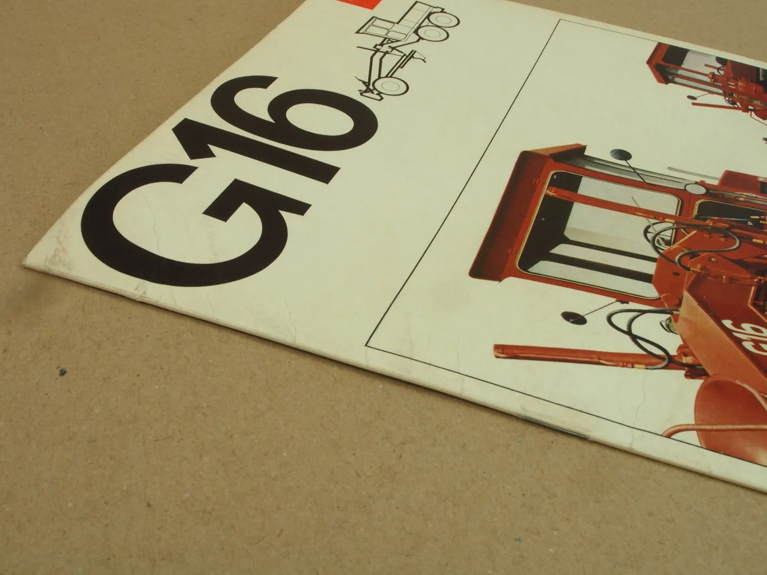 Prospekt O&K G16 Grader von 1966