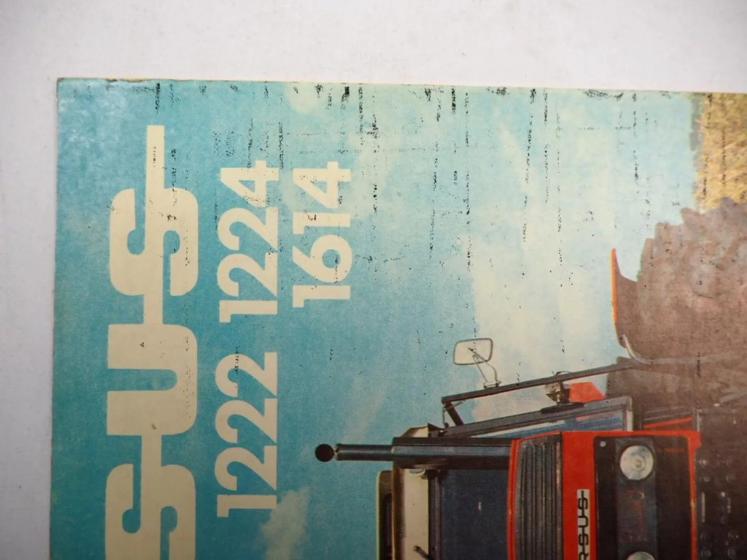 Prospekt Ursus 912 914 1012 1014 1222 1224 1614 Traktor Polen 1987