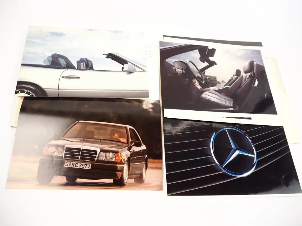 Prospekte Mercedes Benz 300 500 600 SL R129 Technik Ausstattung Farben 1989/92