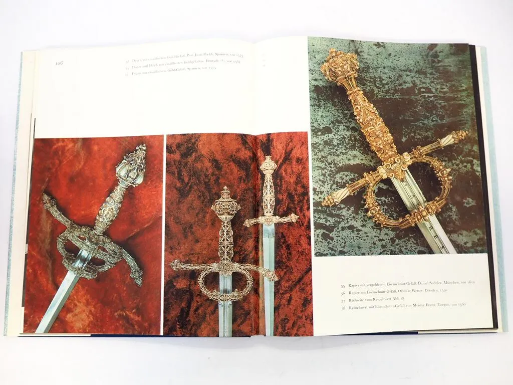 Prunkwaffen J. Schöbel 1975 + Handfeuerwaffen Überblick Lugs 1980 Militärverlag