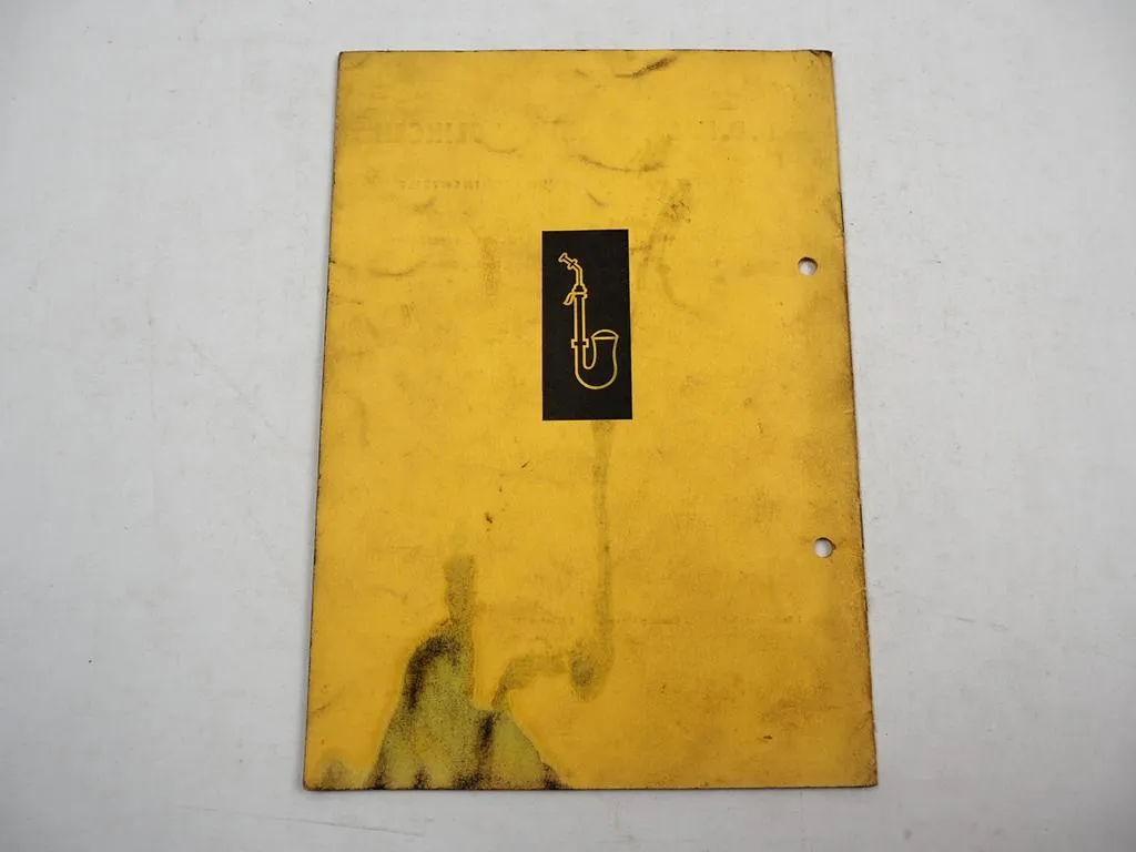 Rasspe Mähwerk für Güldner Schlepper Toledo G40 Ersatzteilliste 1962