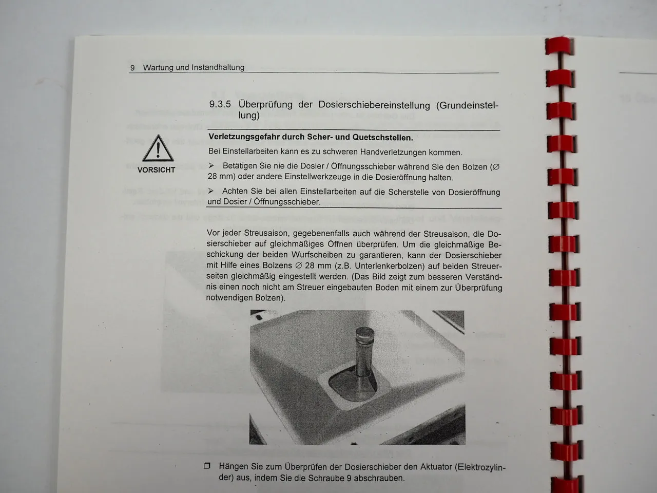 Rauch Axera MW Düngerstreuer Betriebsanleitung Bedienungsanleitung