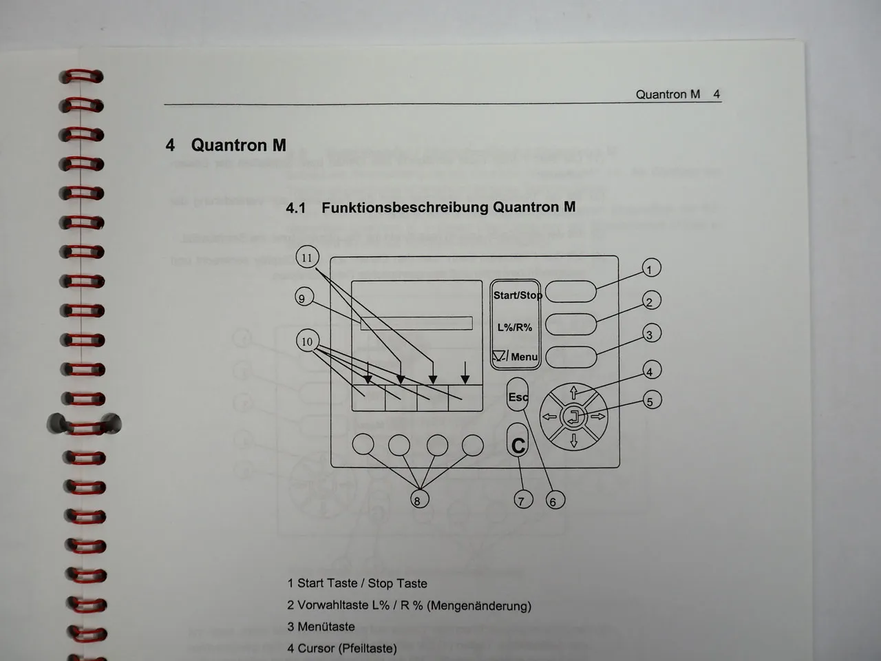 Rauch Quantron M profi Steuerung für Alpha 1131 1141 Axera M Betriebsanleitung