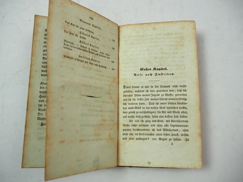 Reise und Kriegsabenteuer zu Wasser und zu Lande C. Blohm 1845 Schulze Olderburg