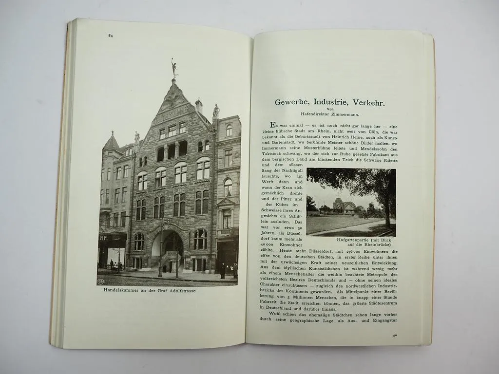 Reisehandbuch Düsseldorf und Umgebung zum Katholikentag 1908