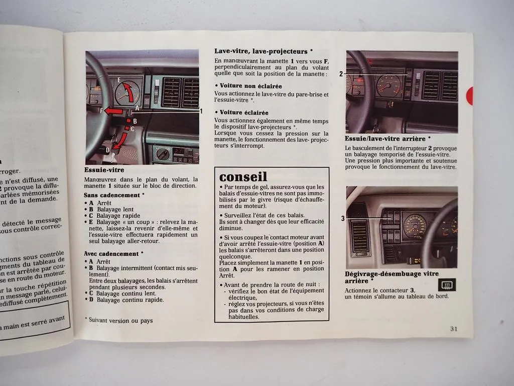 Renault 21 GL GTL TS GTS GTL TXE TXI SD TurboD Schrägheck Betriebsanleitung 1989