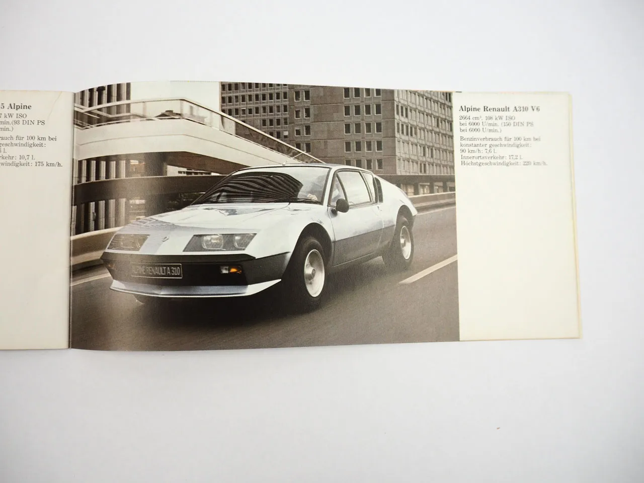 Renault 4 5 14 18 20 30 A310 Estafette Programmübersicht PKW Prospekt 1980