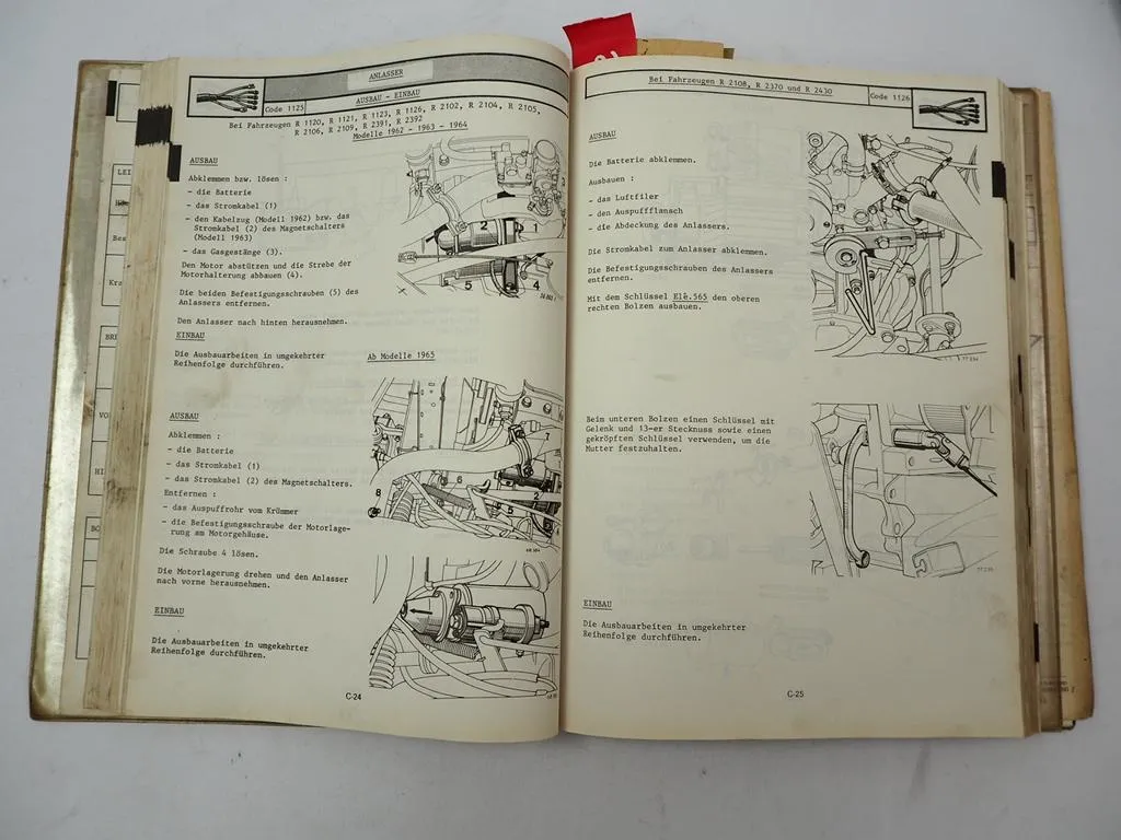 Renault 4 Karosserie + Mechanik Werkstatthandbuch Reparaturanleitung ab 1967