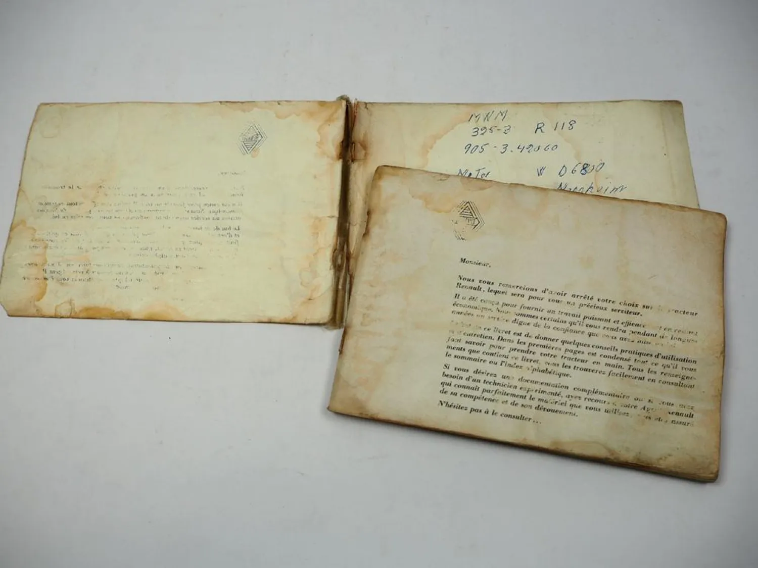 Renault 50 60 70 80 Betriebsanleitung Utilisation Entretien Operation Guide