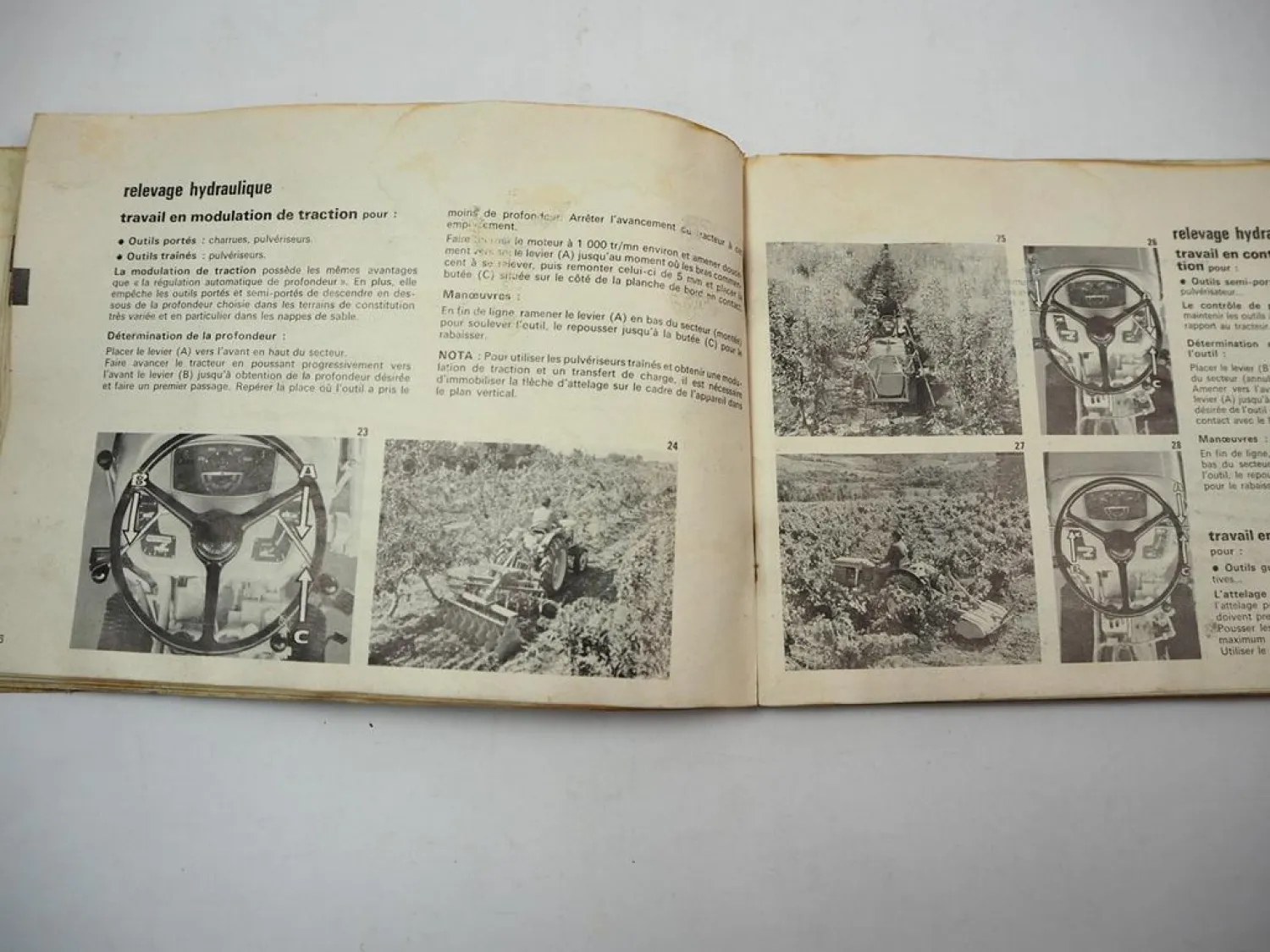 Renault 50 60 70 80 Betriebsanleitung Utilisation Entretien Operation Guide