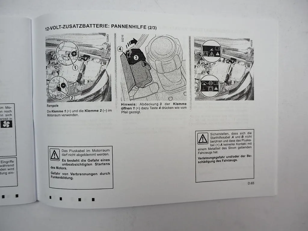 Renault Captur E Tech Plugin Hybrid Bedienungsanleitung Zusatz 2020