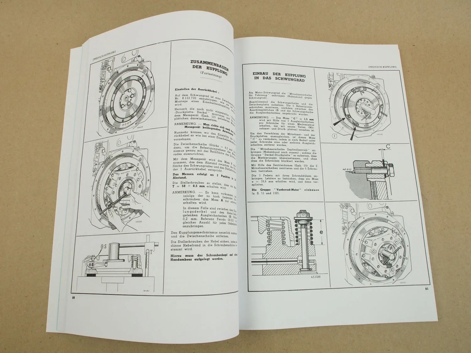 Renault D30 R7051 Reparaturhandbuch Werkstatthandbuch