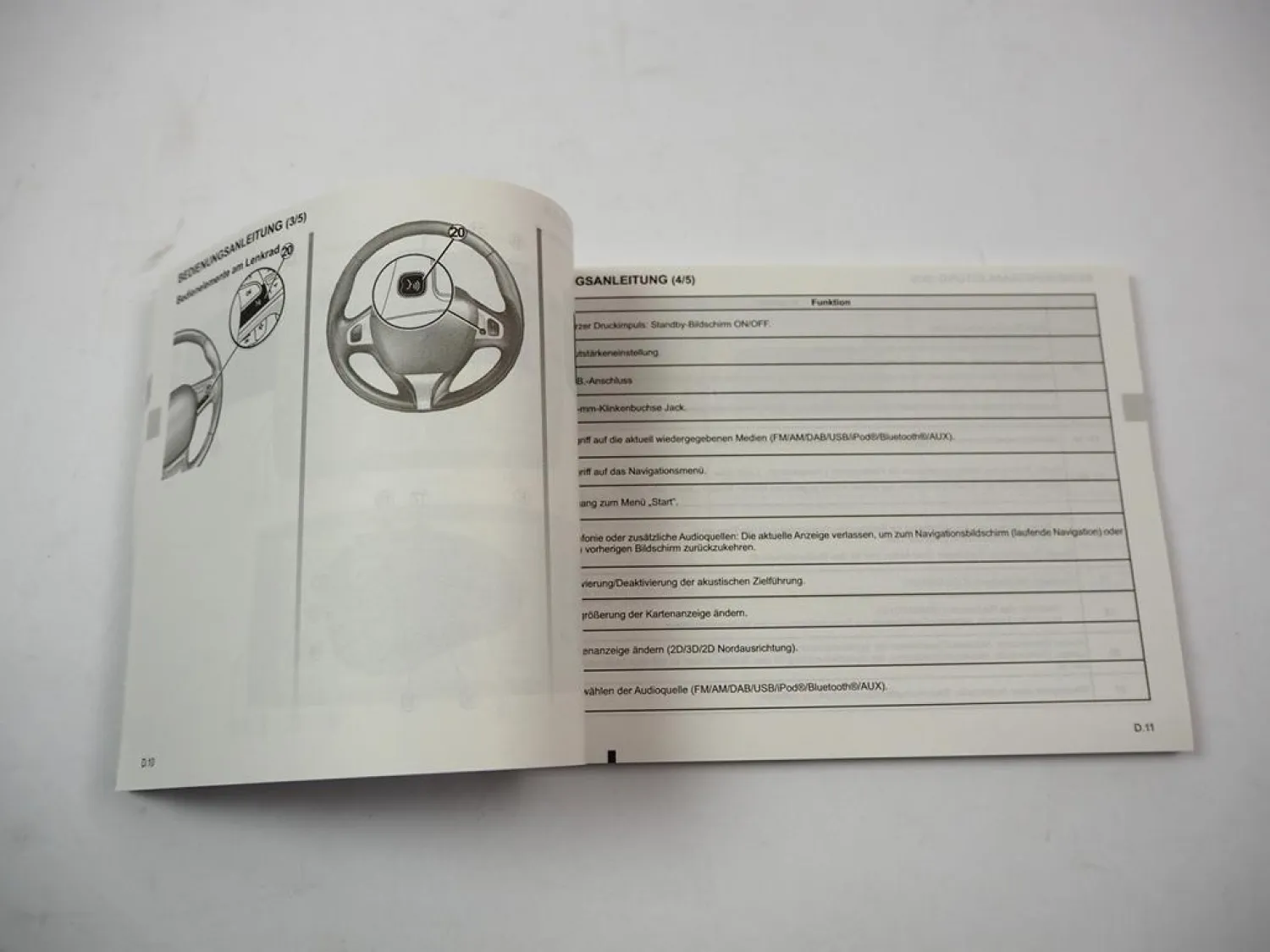 Renault Dacia Media NAV Evolution Betriebsanleitung Mode demploi gebruiksaanwijzing 2017