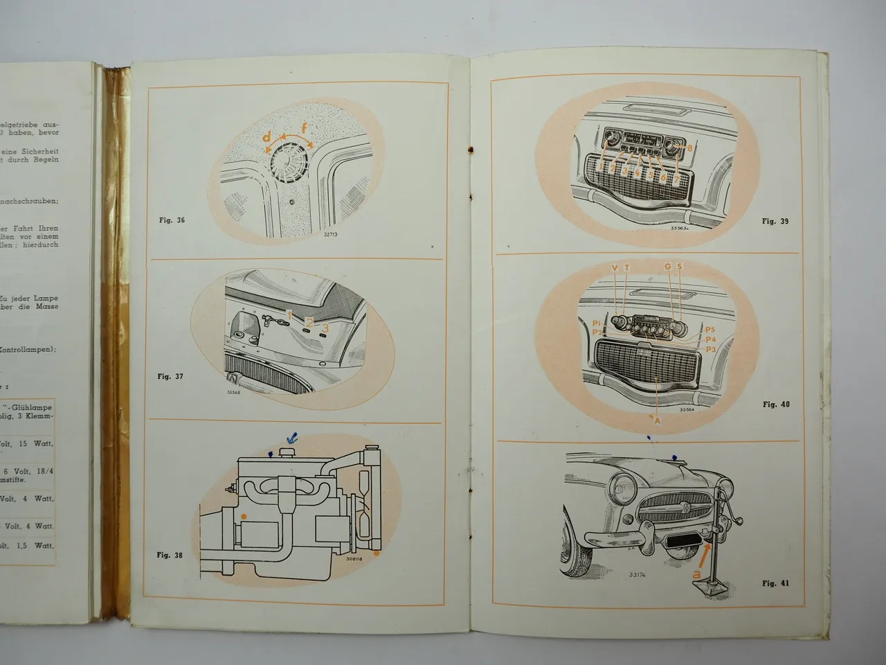 Renault Fregate Type R1103 Betriebsanleitung Bedienung Wartung ab 1956