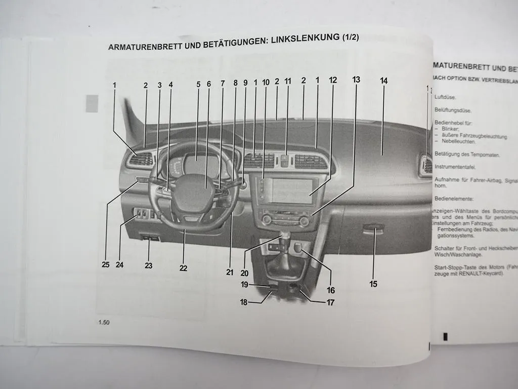Renault Kadjar Bedienungsanleitung Betriebsanleitung 2018