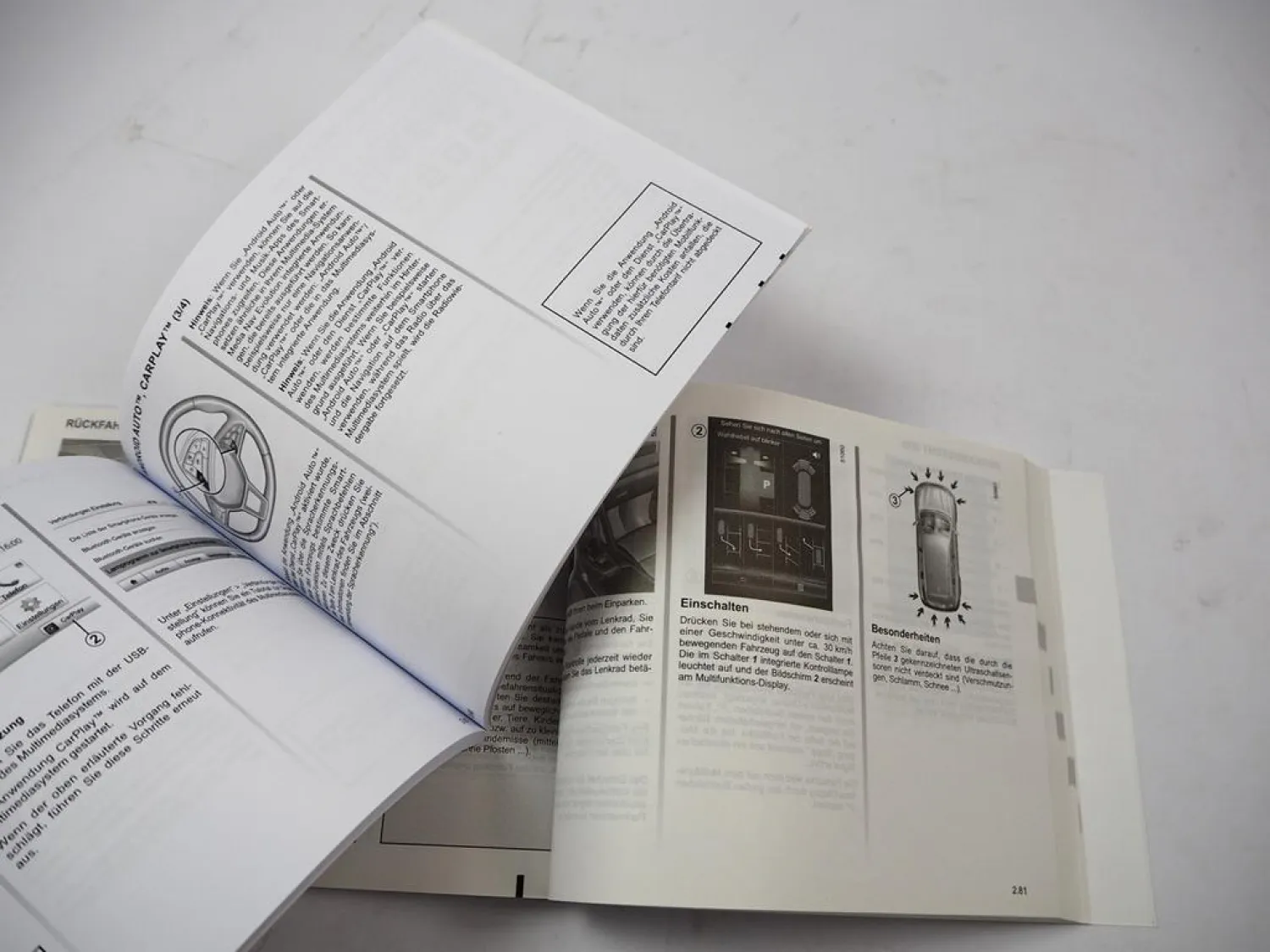 Renault Koleos 2 Betriebsanleitung & Media NAV Bedienung 7/2017 Bordbuch Deutsch