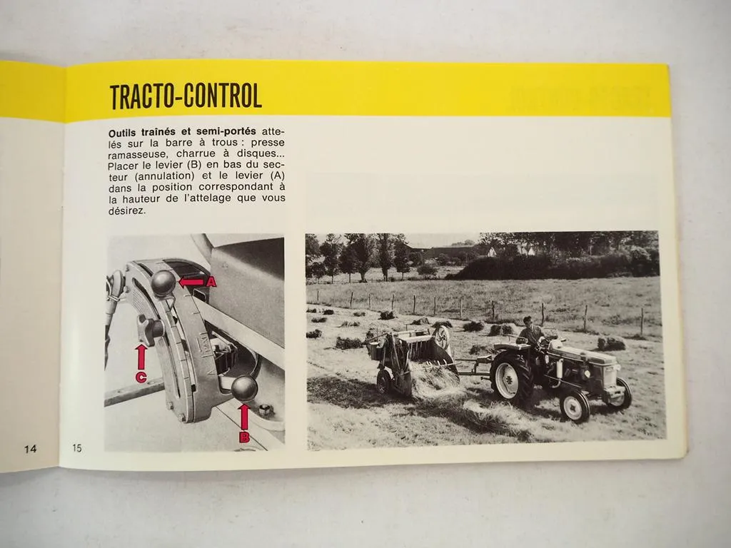 Renault Kraftheber Tracto-Control Bedienungsanleitung Wartung