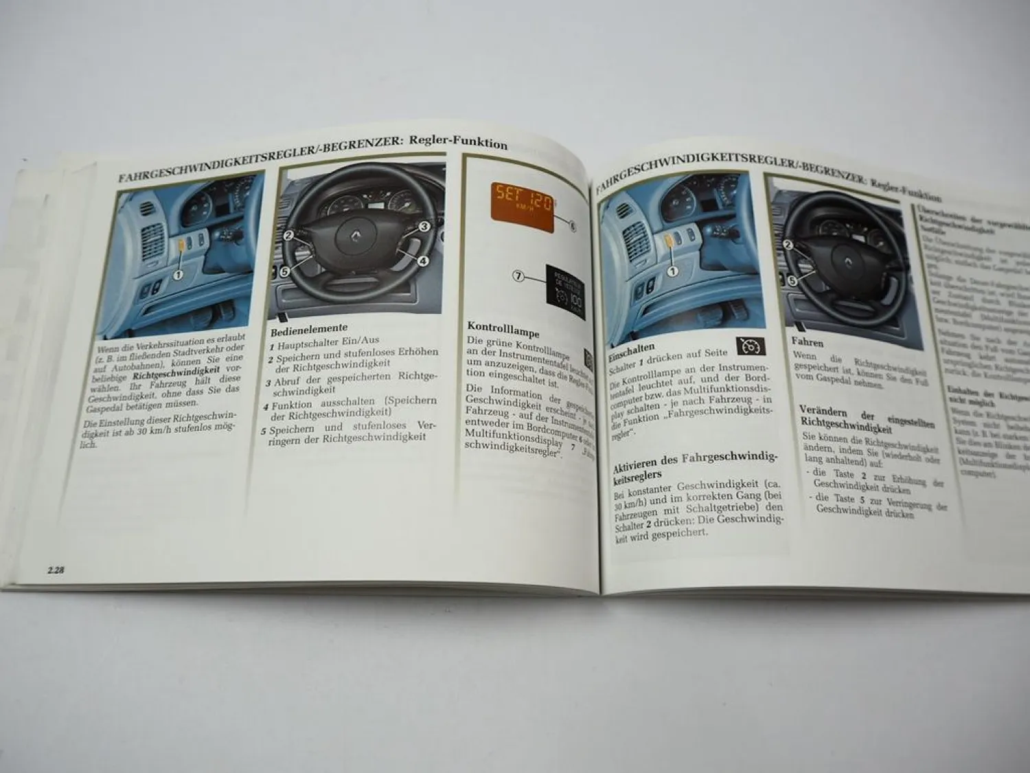 Renault Laguna 2 Grandtour Betriebsanleitung Bedienungsanleitung Juli 2001