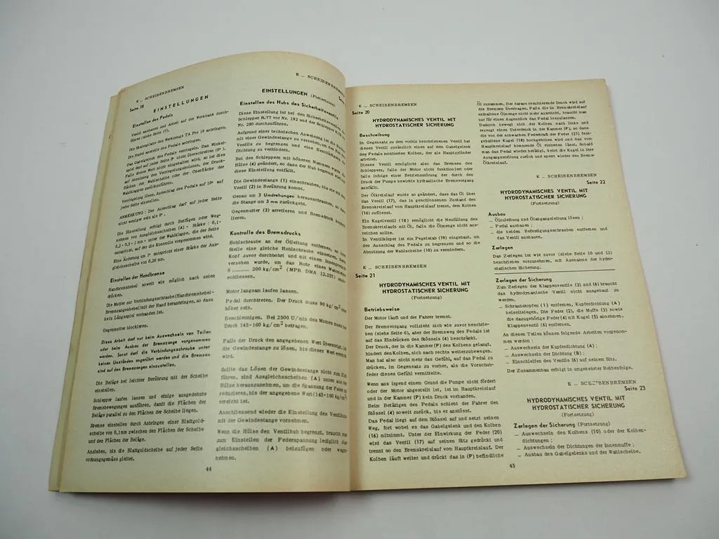 Renault Master Schlepper Reparaturhandbuch Werkstatthandbuch 1964