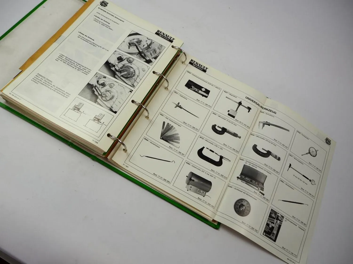 Renault Traktor Deutz & MWM Motor Werkstatthandbuch Reparaturanleitung MR226