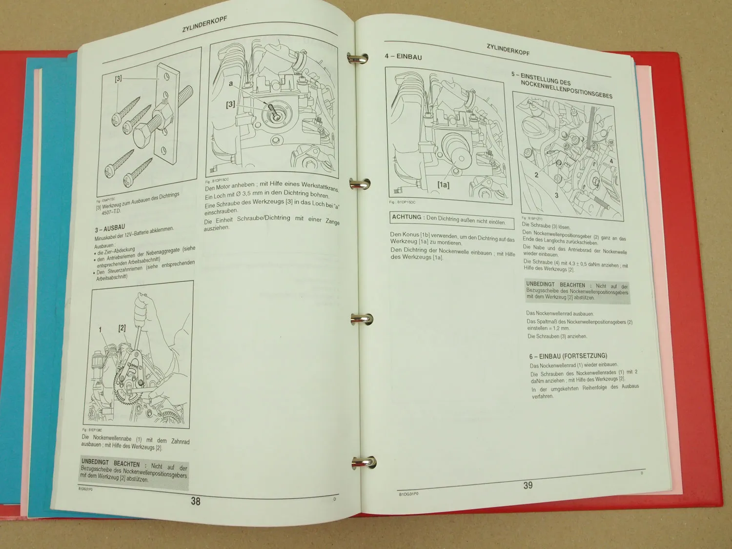 Reparaturanleitung Citroen Xsara Picasso Werkstatthandbuch 1999 - 2002