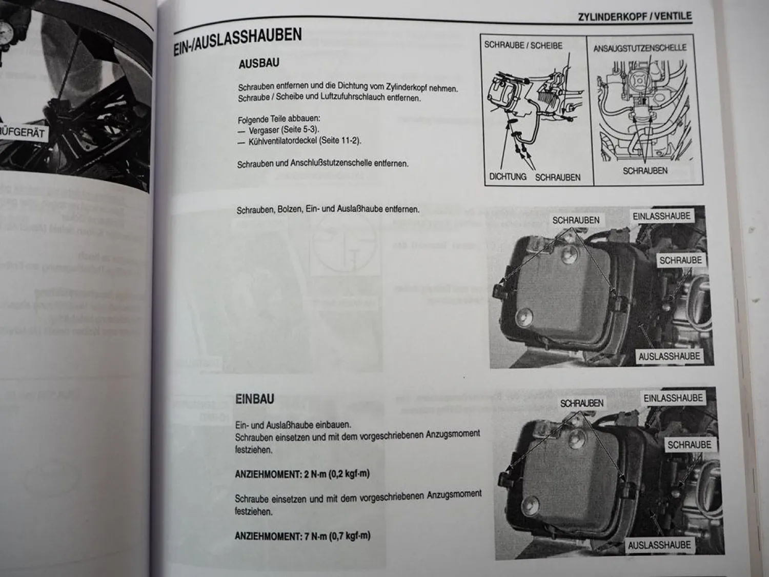 Reparaturanleitung Honda SCV100 Lead JF11 SCV 100-3 Werkstatthandbuch 2003