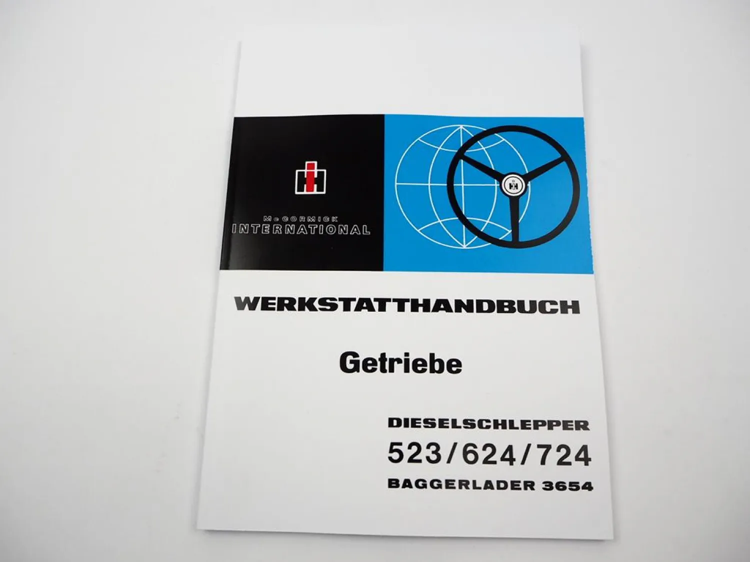 Reparaturanleitung IHC 523 624 724 3654 Werkstatthandbuch Getriebe 1970
