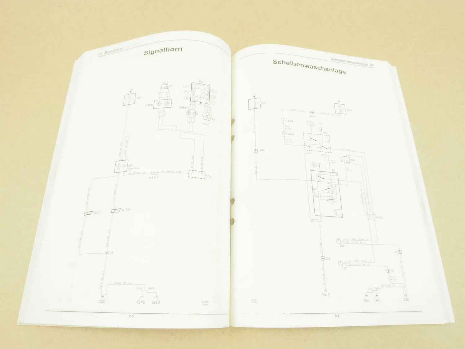 Reparaturanleitung Saab 9-5 2002 Elektrik elektrische Schaltpläne Schaltplan