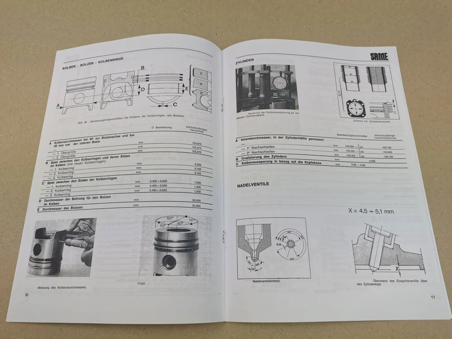 Reparaturanleitung Same Leopard 90 Turbo Werkstatthandbuch