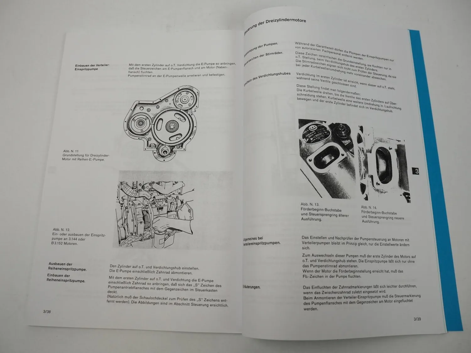 Reparaturhandbuch Perkins 3.144 3.152 4.192 4.203 Dieselmotor Werkstatthandbuch