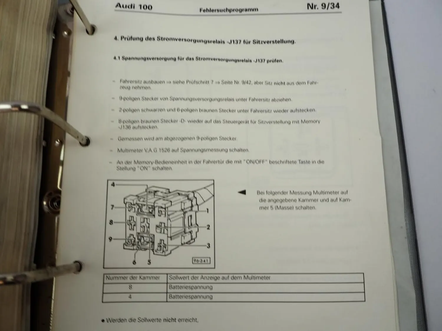 Reparaturleitfaden Audi 100 A6 S6 C4 1995 1996 Stromlaufpläne Fehlersuche Elektrik