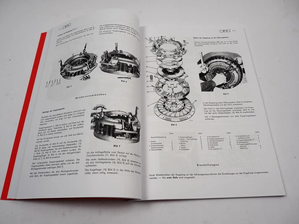 Reparaturleitfaden Massey Ferguson MF 25 Werkstatthandbuch