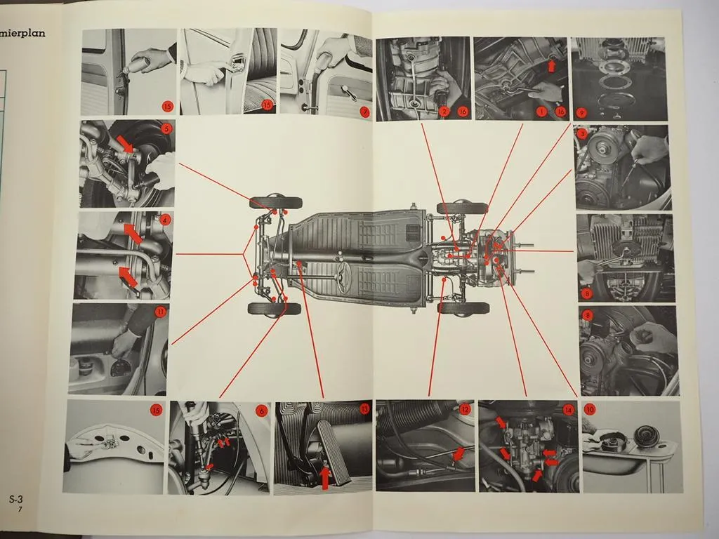 Reparaturleitfaden VW Käfer Typen 11 14 15 ab 1960 Werkstatthandbuch 1965