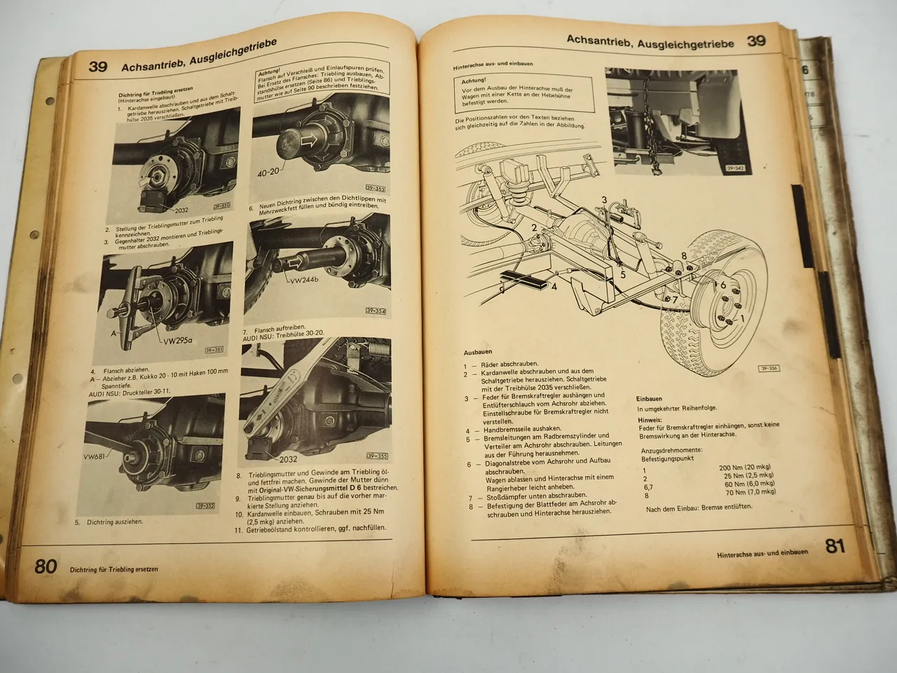 Reparaturleitfaden VW LT I LT28 LT31 + LT35 Werkstatthandbuch 1975 / 1978