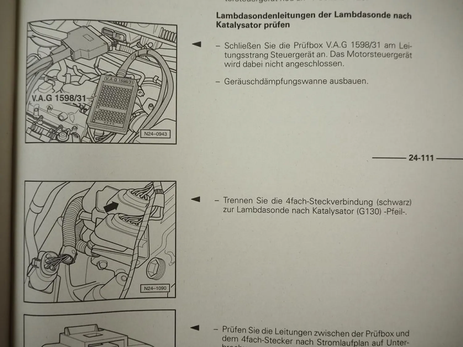 Reparaturleitfaden VW Polo 3 6N2 GTI 1.6 ARC AVY Simos Einspritz- u. Zündanlage
