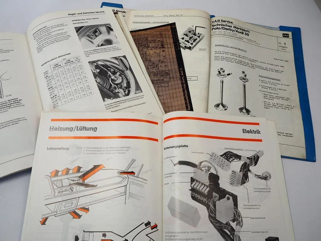 Reparaturleitfaden VW Polo I Typ 86 Instandhaltung Reparaturleitfaden SSP9 bis 1991