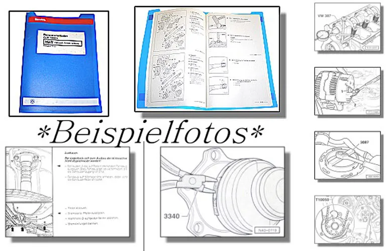 Reparaturleitfaden VW Polo III (6N) Werkstatthandbuch Karosserie Fahrwerk 13x