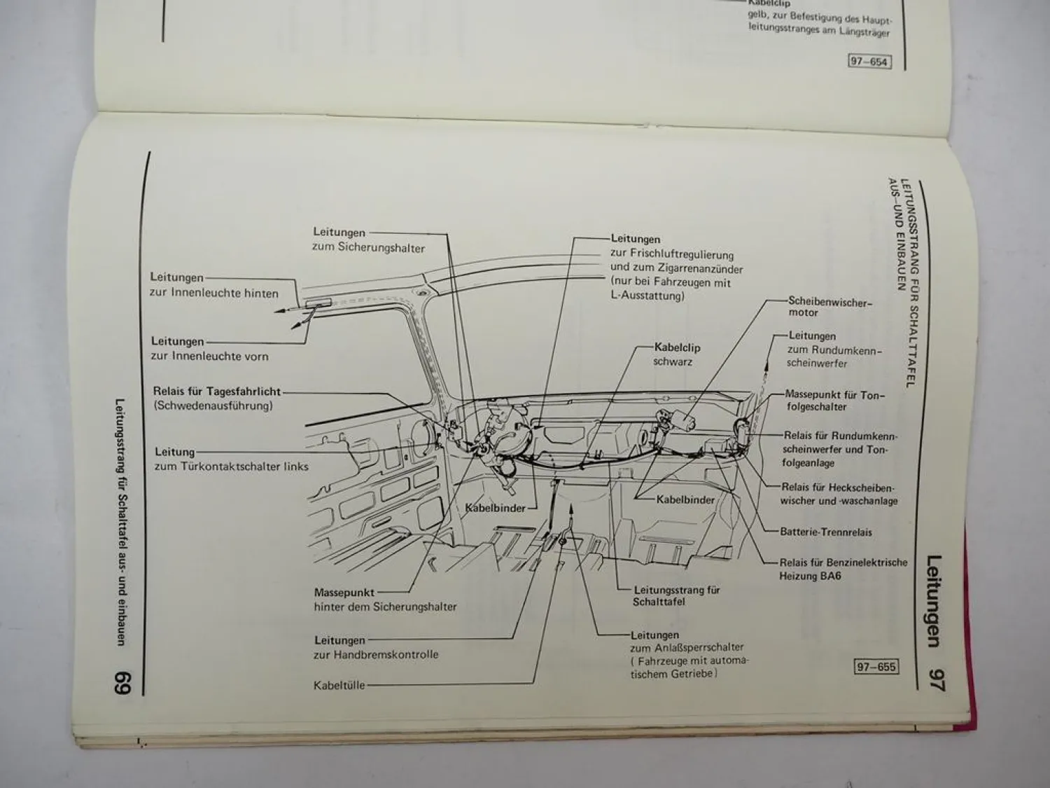 Reparaturleitfaden VW T3 Bus Werkstatthandbuch Elektrische Anlage Elektrik 1991 #1