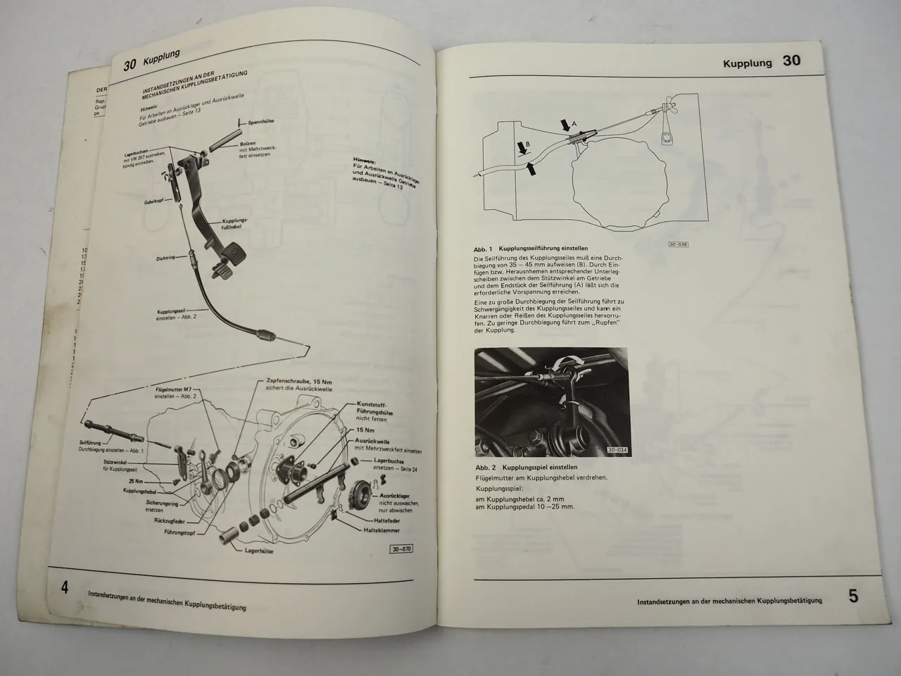 Reparaturleitfaden VW Transporter T3 Werkstatthandbuch 4-Gang Schaltgetriebe 091