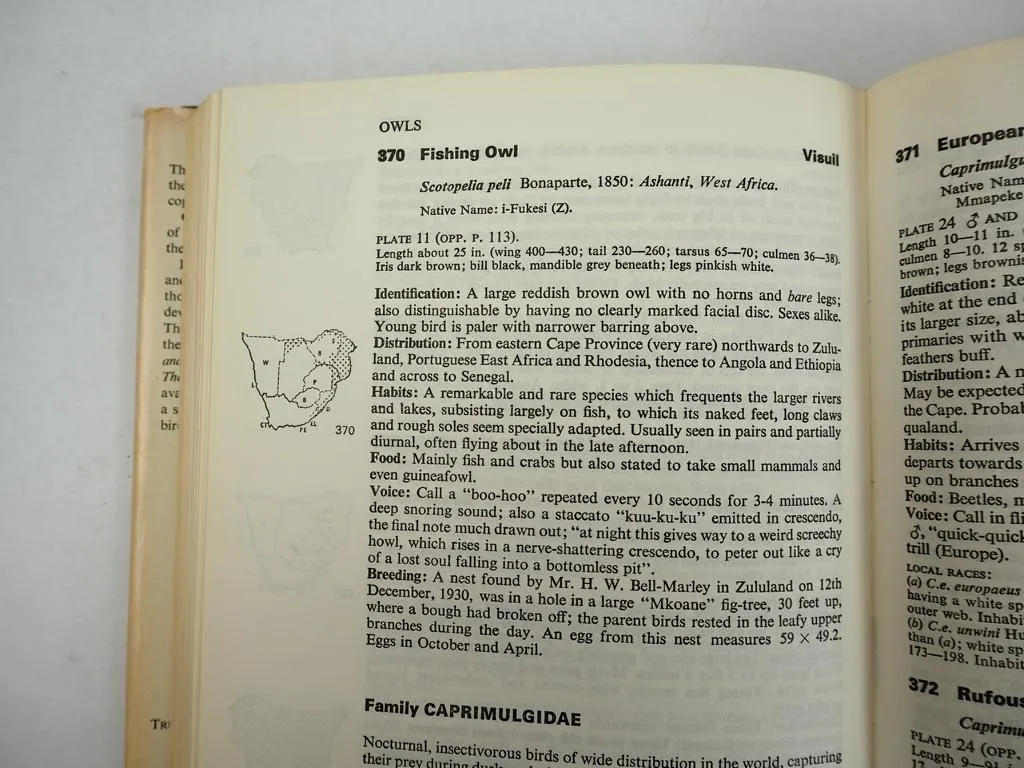 Roberts Birds Of South Africa, Revised by McLachlan and Liversidge, 1976