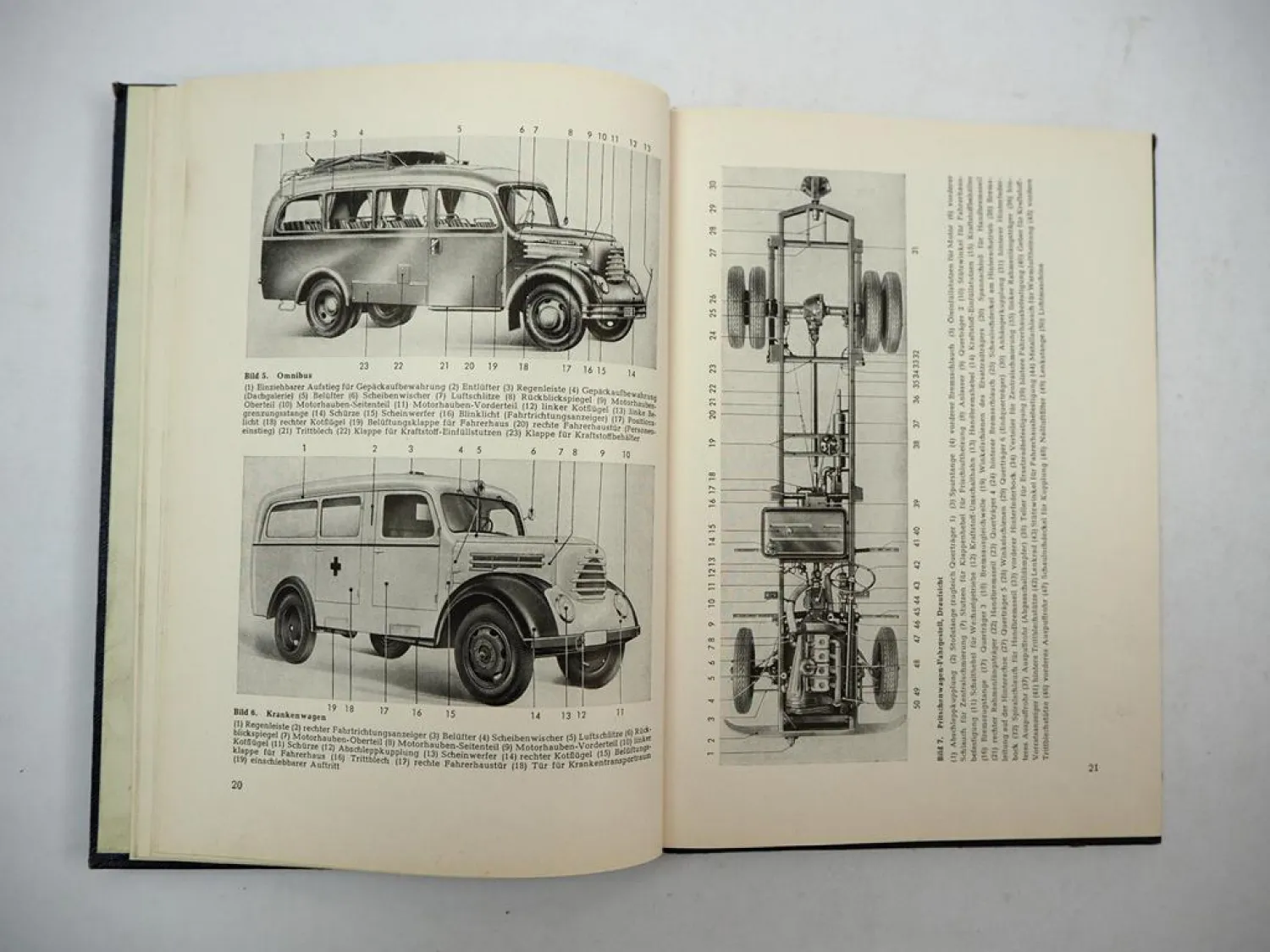 Robur Garant 30K Lastkraftwagen Betriebsanleitung Bedienung Wartung 1958